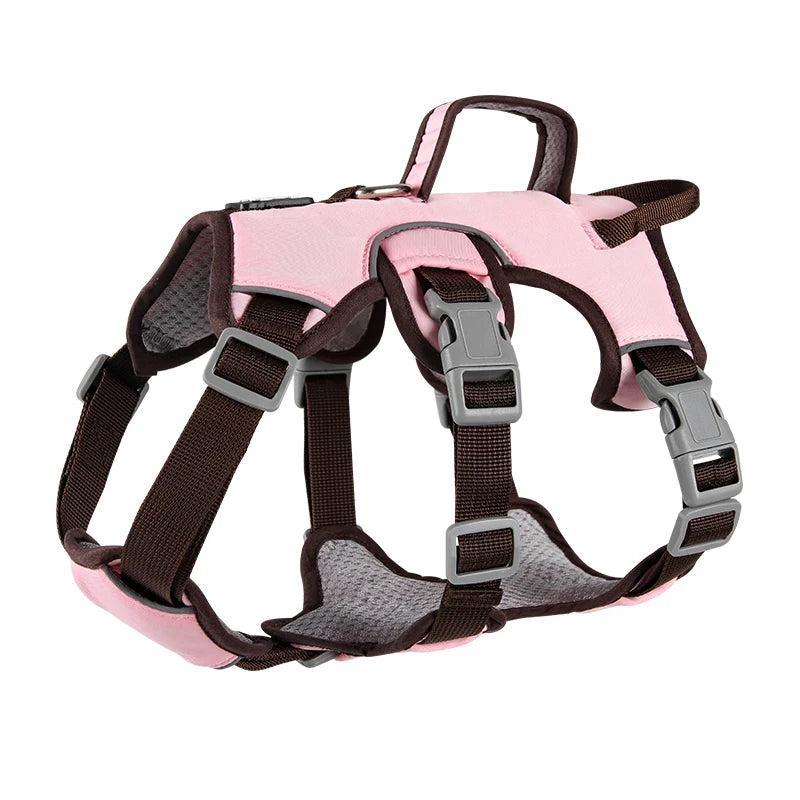 Dog Harness Adjustable Outdoor Training Walking Lead Leash for Small Large Dogs Vest Reflective Puppy Chest Strap French Bulldog