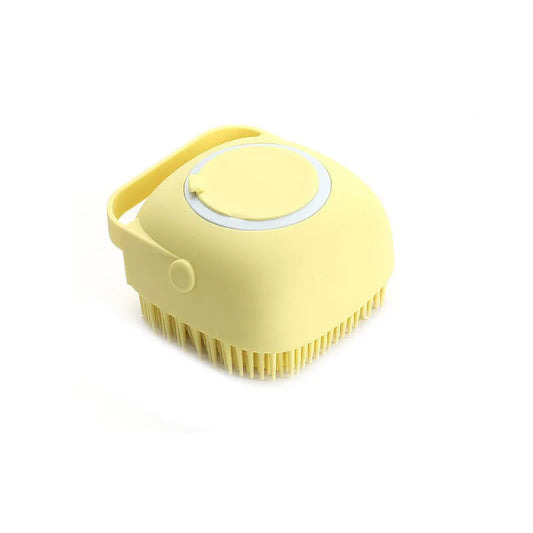 Pet Bathing Soft Silicone Comb Dog Cat Brush Massager Shower Gel Bathing Brush Clean Tools Cleaning Grooming Supplies