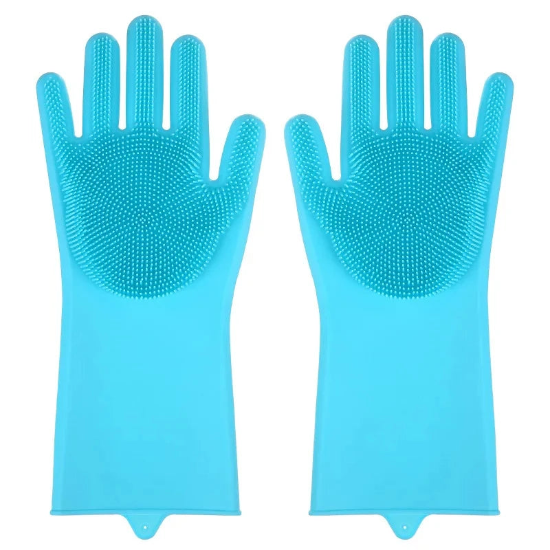 Bathroom Dog Cats Bath Brush Massage Gloves Soft Rubber Comb Pet Accessories for Cats Shower Cleaning Tools Suppliers