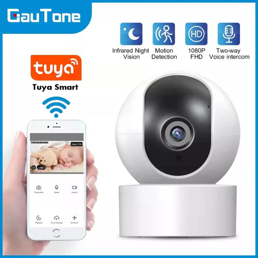 Surveillance Camera 1080P IP Camera Indoor Camera Wifi Wireless Baby Monitor Automatic Tracking Smart Home Security APP Control