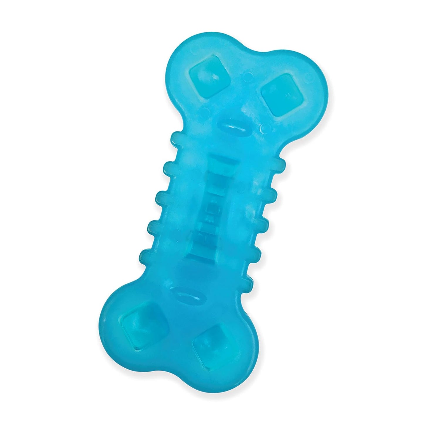 Flexi Chill & Chew Toy for Dogs with Treat Pockets, Dog Toys for Moderate Chewers, Chicken Flavor, Medium - up to 35 Lbs, 1 Count