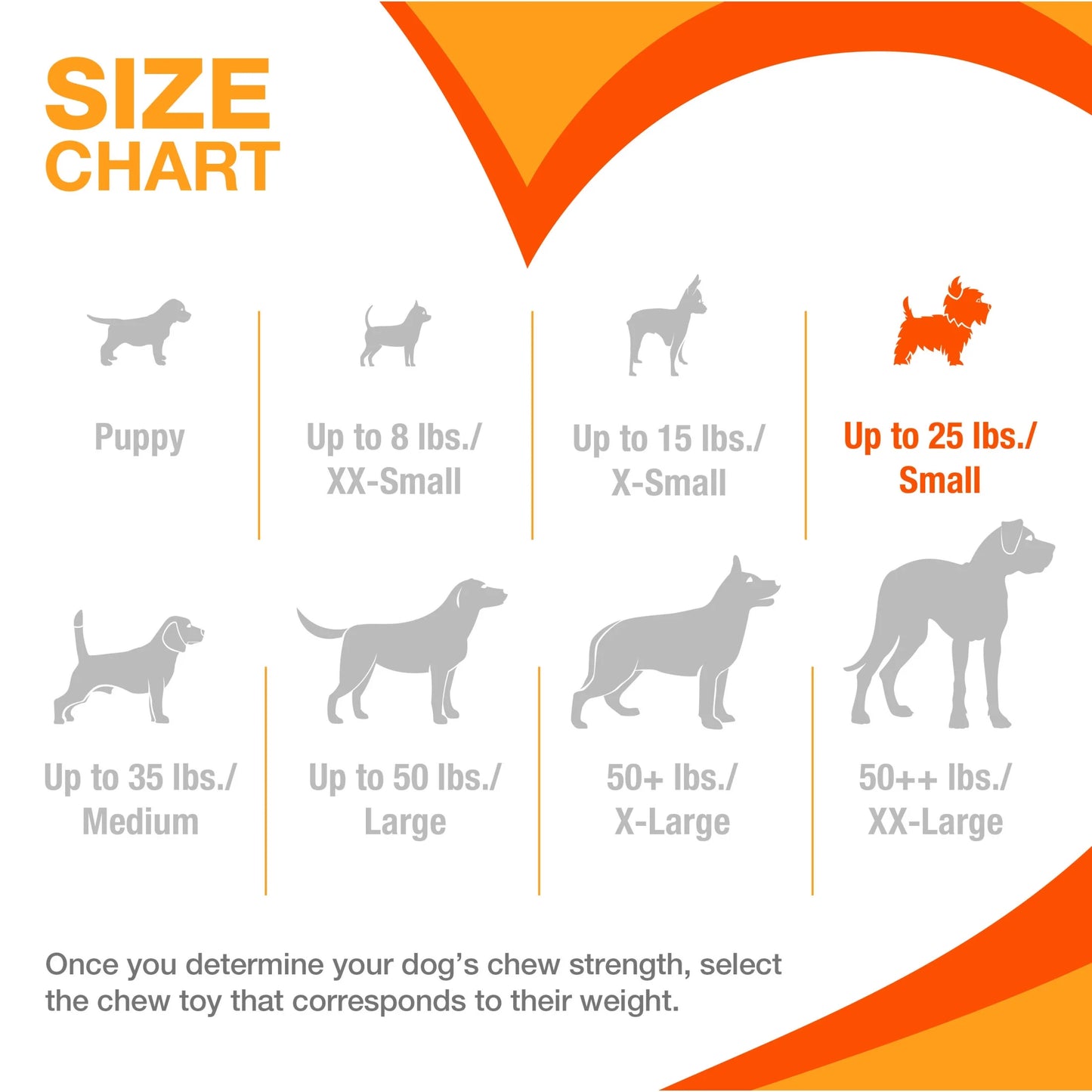 Puppy Chew Freezer Dog Toy Bacon Small - up to 25 Ibs. (1 Count)