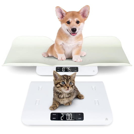 Digital Pet Scale, Accurately Weigh Your Kitten, Rabbit, or Puppy with a Wiggle-Proof Algorithm, Great Option as a Scale for Small Animals, Designed in St. Louis