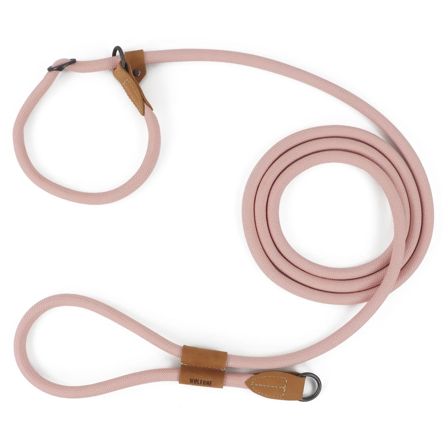Multi-Functional Adjustable P-Shape Dog Leash Chain Traction Rope Leads for Running Walking Free Hands Free Leashes