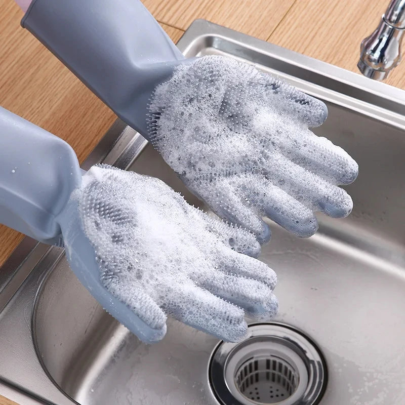 Bathroom Dog Cats Bath Brush Massage Gloves Soft Rubber Comb Pet Accessories for Cats Shower Cleaning Tools Suppliers