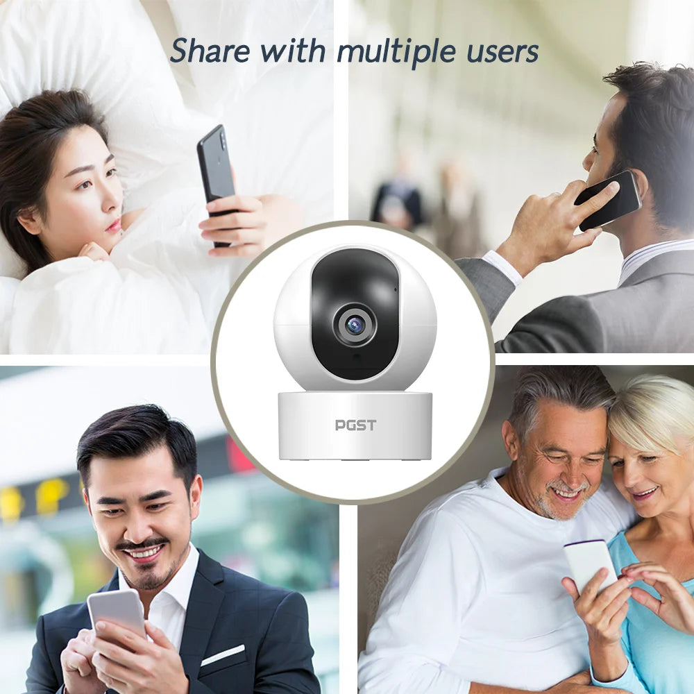 Surveillance Camera 1080P IP Camera Indoor Camera Wifi Wireless Baby Monitor Automatic Tracking Smart Home Security APP Control