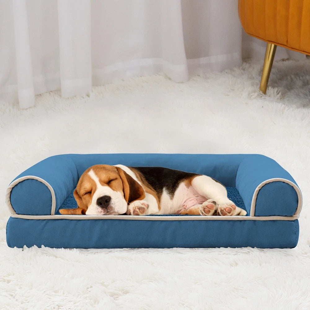 Medium and Large Orthopedic Dog Bed Cozy Cat Dog Pet Mattress Couch Sleeping Bed Cushion Detachable Pets Supplies Sofa Beds