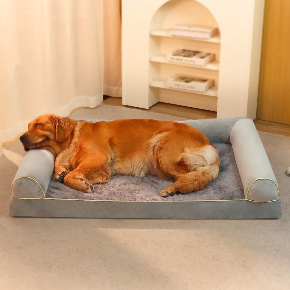 Medium and Large Orthopedic Dog Bed Cozy Cat Dog Pet Mattress Couch Sleeping Bed Cushion Detachable Pets Supplies Sofa Beds