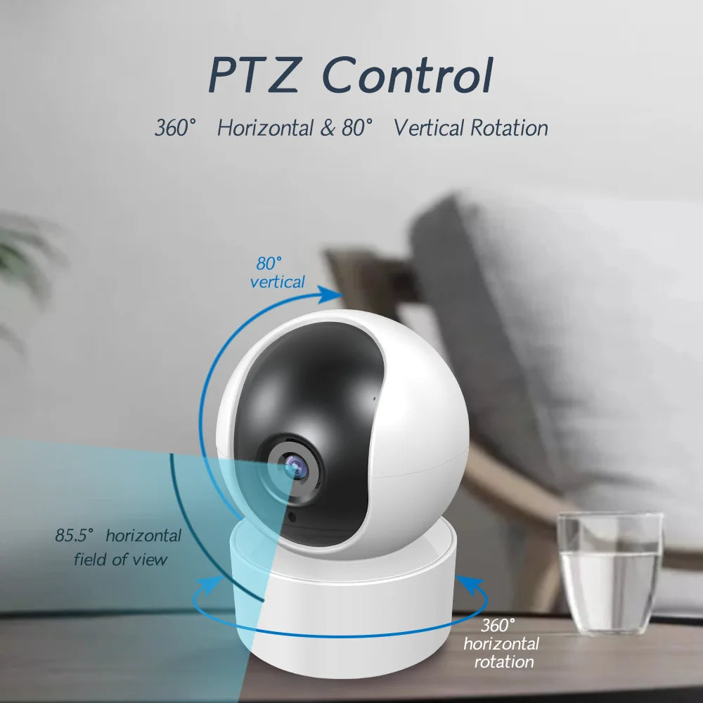 Surveillance Camera 1080P IP Camera Indoor Camera Wifi Wireless Baby Monitor Automatic Tracking Smart Home Security APP Control