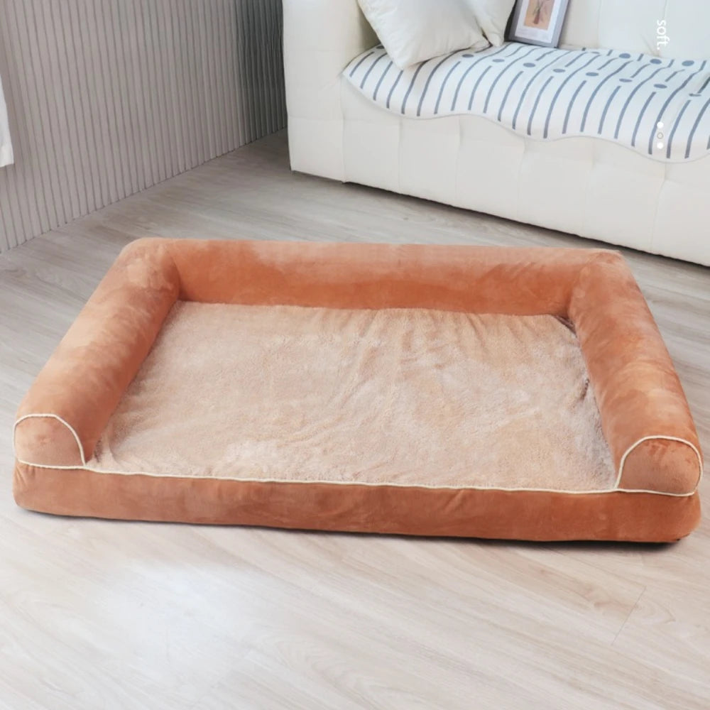 Medium and Large Orthopedic Dog Bed Cozy Cat Dog Pet Mattress Couch Sleeping Bed Cushion Detachable Pets Supplies Sofa Beds