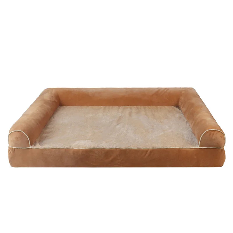 Medium and Large Orthopedic Dog Bed Cozy Cat Dog Pet Mattress Couch Sleeping Bed Cushion Detachable Pets Supplies Sofa Beds