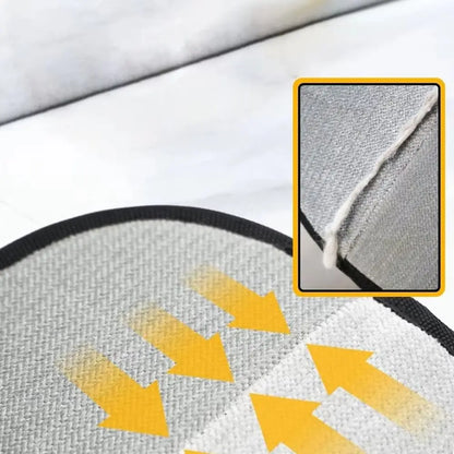 Two-Way Pet Static Hair Removal Gloves Reusable Washable Static Dust Brush Multifunctional Mesh Cloth Pet Grooming Gloves Home