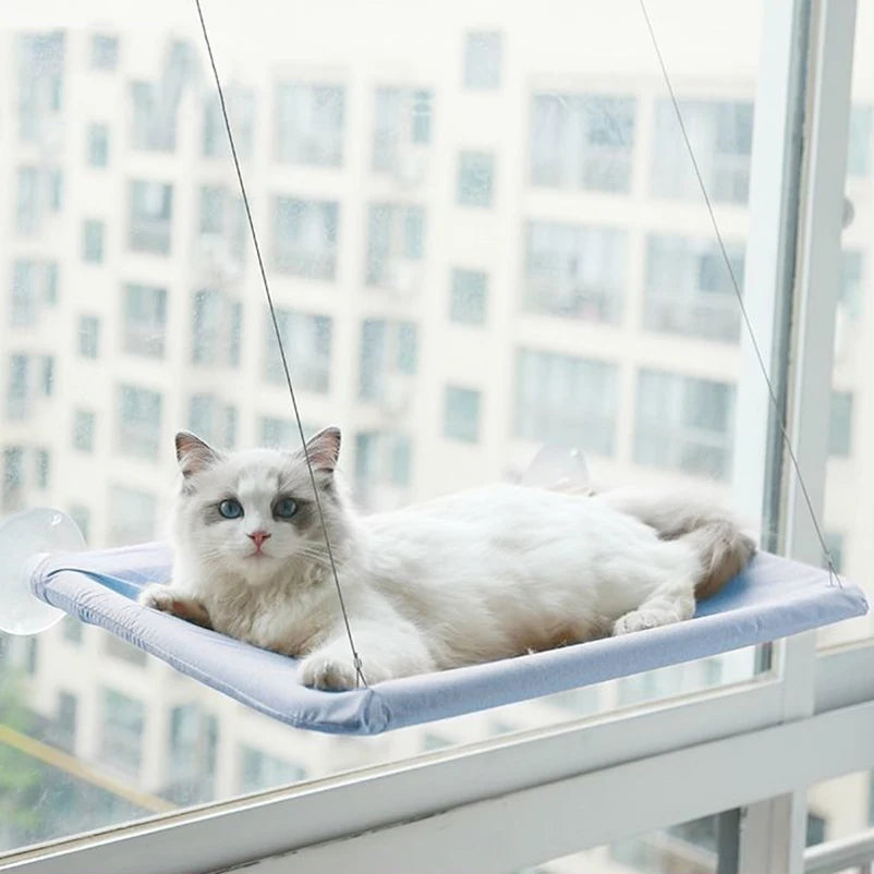 Four Seasons Universal Cat Hammock Window Cat Climbing Frame Glass Balcony Hanging Suction Cup Nest Pet Sunning Machine