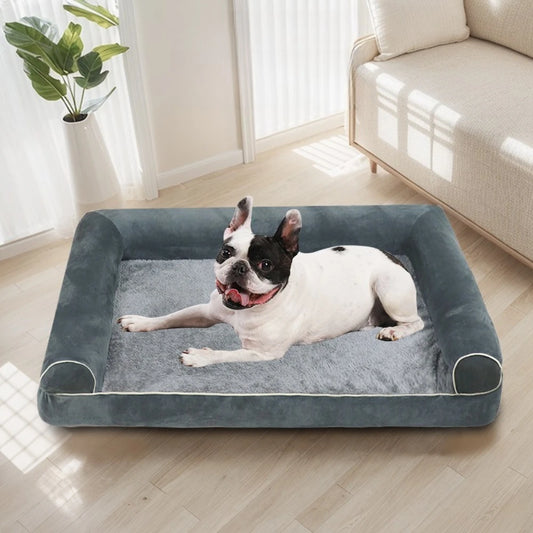 Medium and Large Orthopedic Dog Bed Cozy Cat Dog Pet Mattress Couch Sleeping Bed Cushion Detachable Pets Supplies Sofa Beds