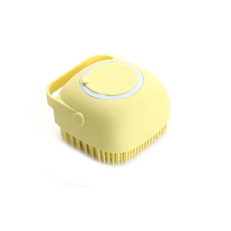 Pet Bathing Soft Silicone Comb Dog Cat Brush Massager Shower Gel Bathing Brush Clean Tools Cleaning Grooming Supplies