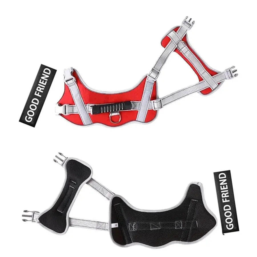 Dog Harness for Small & Medium Dogs, Adjustable Reflective Pet Vest Harness for Outdoor Walking
