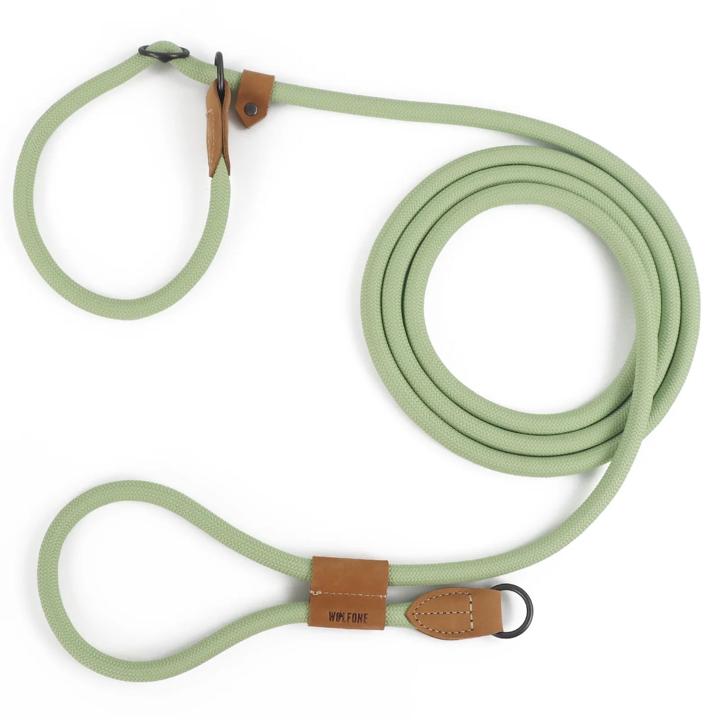 Multi-Functional Adjustable P-Shape Dog Leash Chain Traction Rope Leads for Running Walking Free Hands Free Leashes