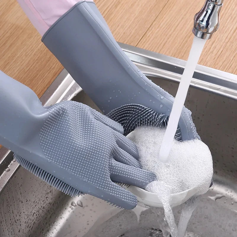 Bathroom Dog Cats Bath Brush Massage Gloves Soft Rubber Comb Pet Accessories for Cats Shower Cleaning Tools Suppliers