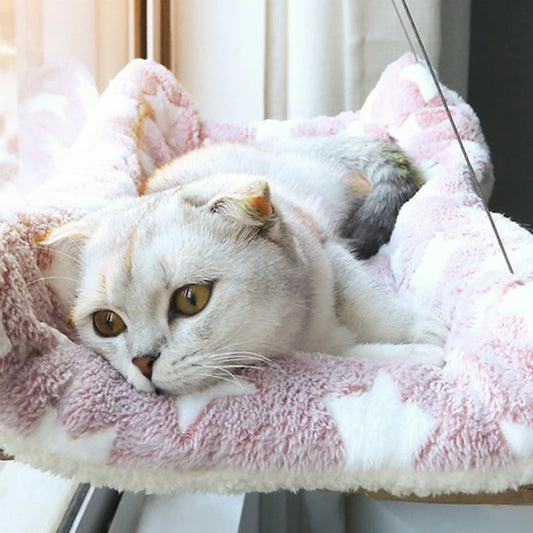 Four Seasons Universal Cat Hammock Window Cat Climbing Frame Glass Balcony Hanging Suction Cup Nest Pet Sunning Machine